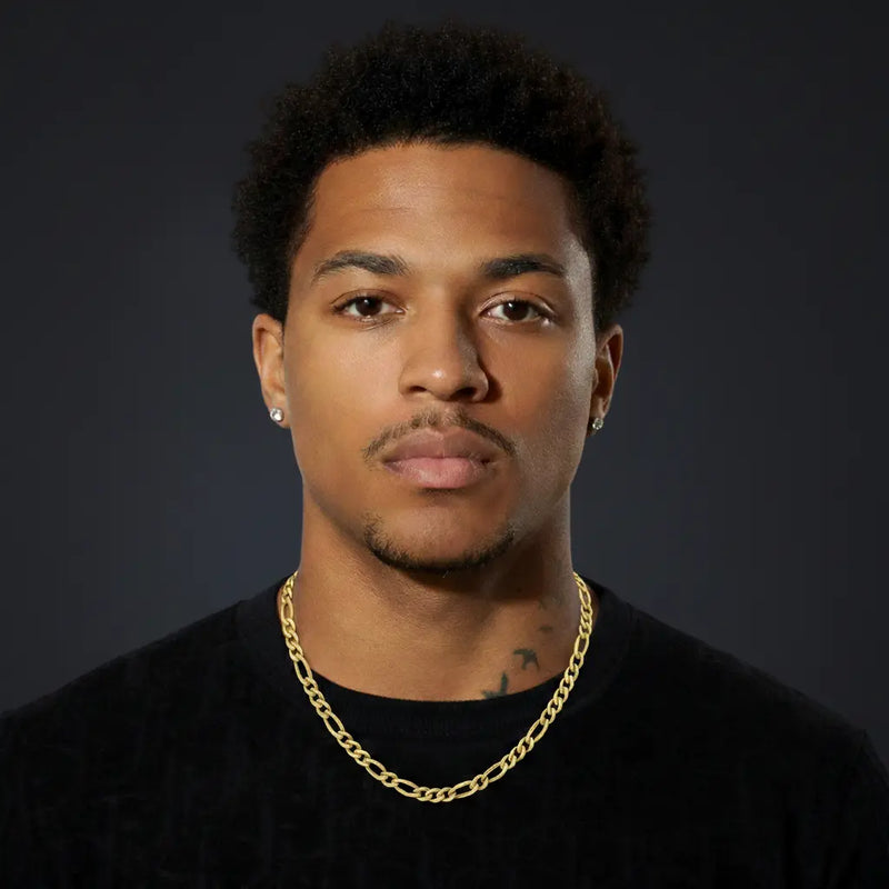 שרשרת פיגארו 4 מ"מ | צבע זהב