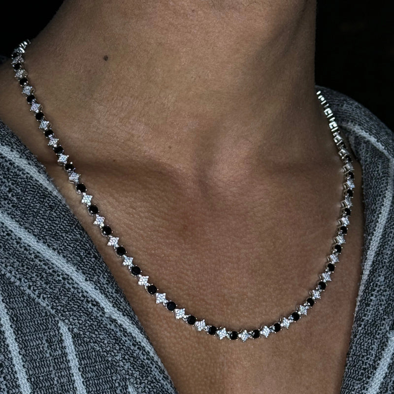 שרשרת אייס וונום VENOM זהב לבן