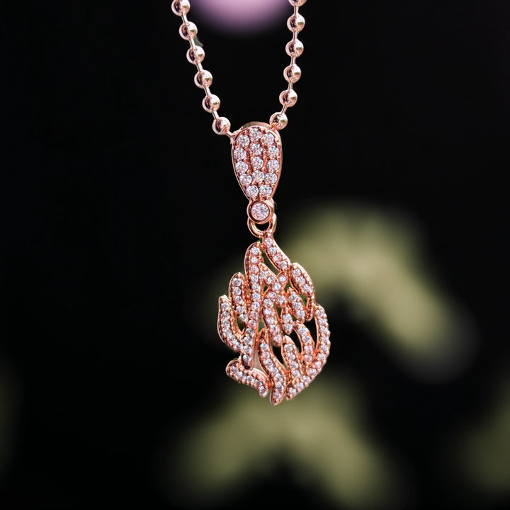 שרשרת האש שלי רוז-גולד