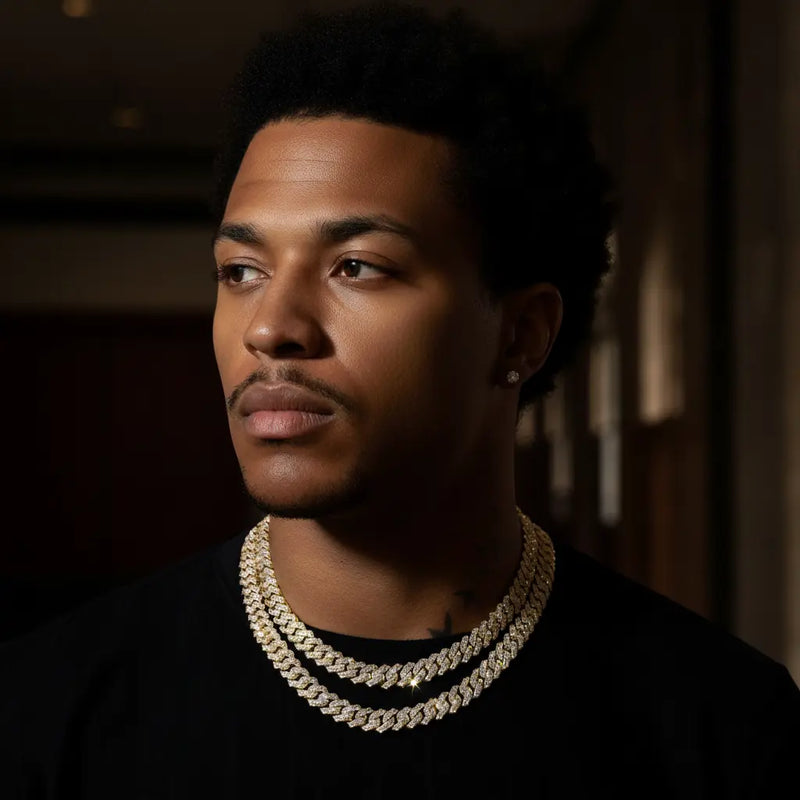 שרשרת אייס אנטרטיקה | ציפוי זהב