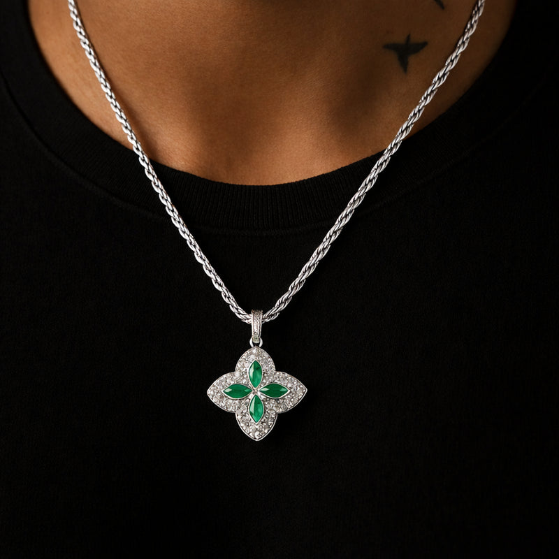 שרשרת תלתן ירוק אייס