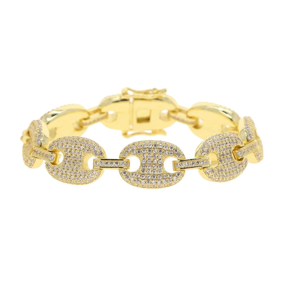 Drice Jewelry | דרייס תכשיטים צמיד לגבר צמיד BLACK™ | צבע זהב