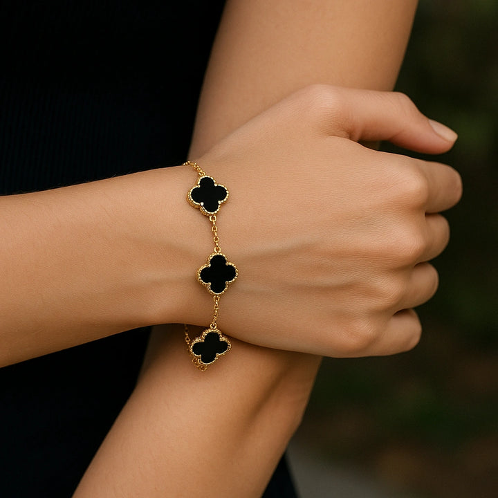 צמיד תלתן לאישה