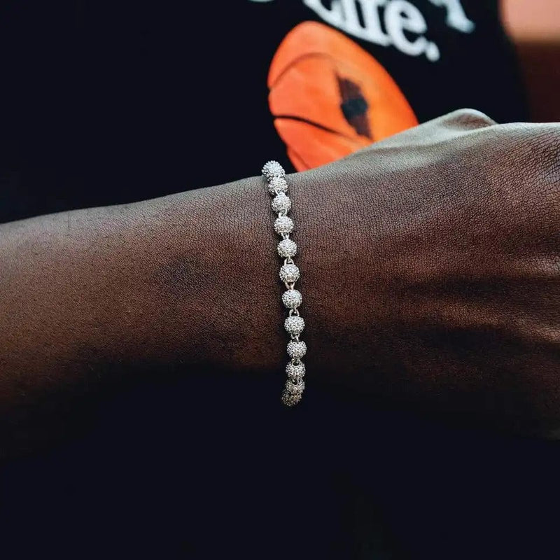 Drice Jewelry | דרייס תכשיטים צמיד לגבר צמיד ™MONACO | זהב לבן