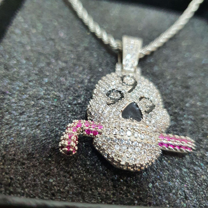 Drice Jewelry | דרייס תכשיטים שרשרת יוקרתית גולגולת 999