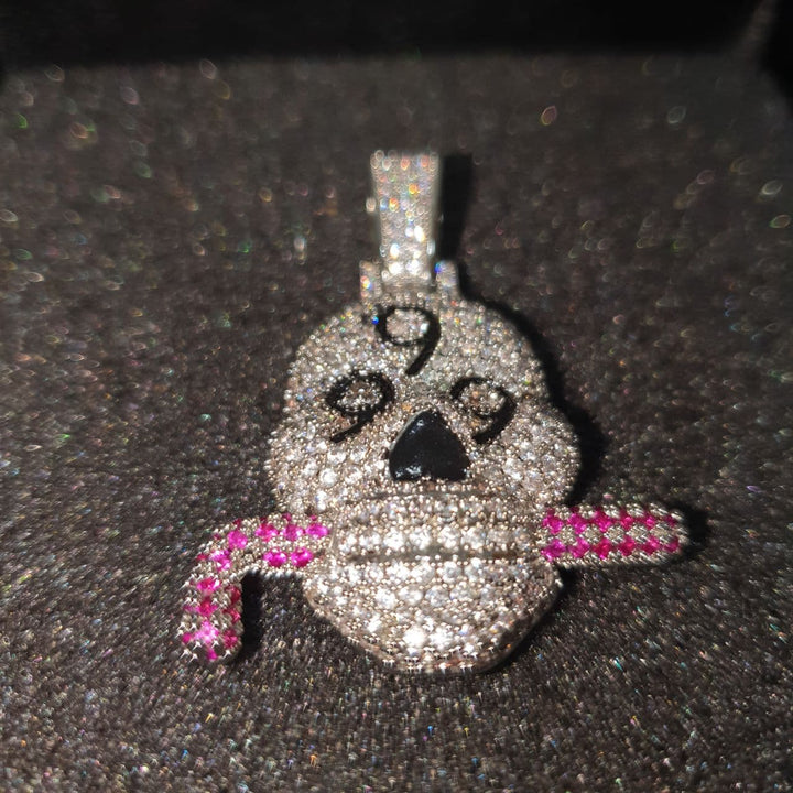 Drice Jewelry | דרייס תכשיטים שרשרת יוקרתית גולגולת 999