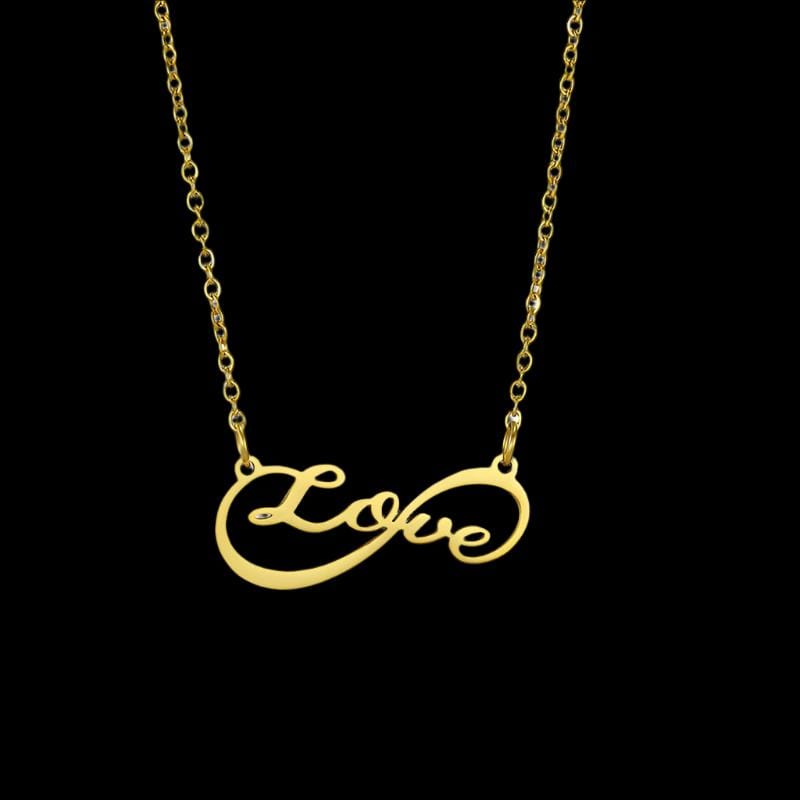 שרשרת יוקרתית אינפיניטי - זהב