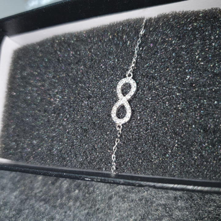 Drice Jewelry | דרייס תכשיטים צמיד אינפיניטי לאישה | צמיד כסף