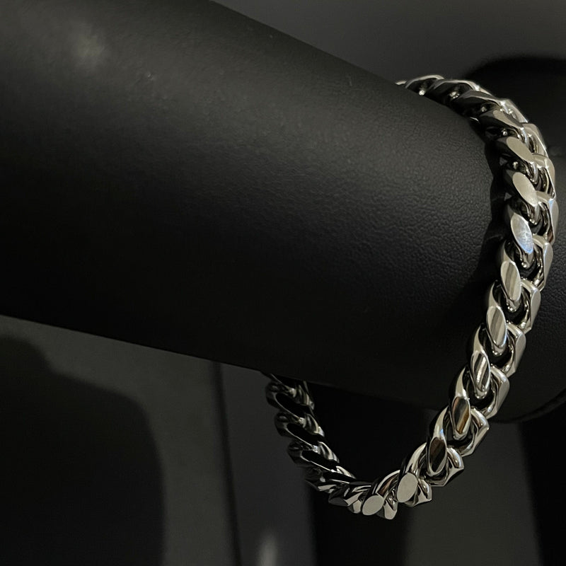 Drice Jewelry | דרייס תכשיטים צמיד לגבר צמיד יוקרתי חוליות לגבר | בצבע כסף לגבר