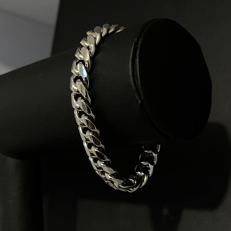 Drice Jewelry | דרייס תכשיטים צמיד לגבר צמיד יוקרתי חוליות לגבר | בצבע כסף לגבר