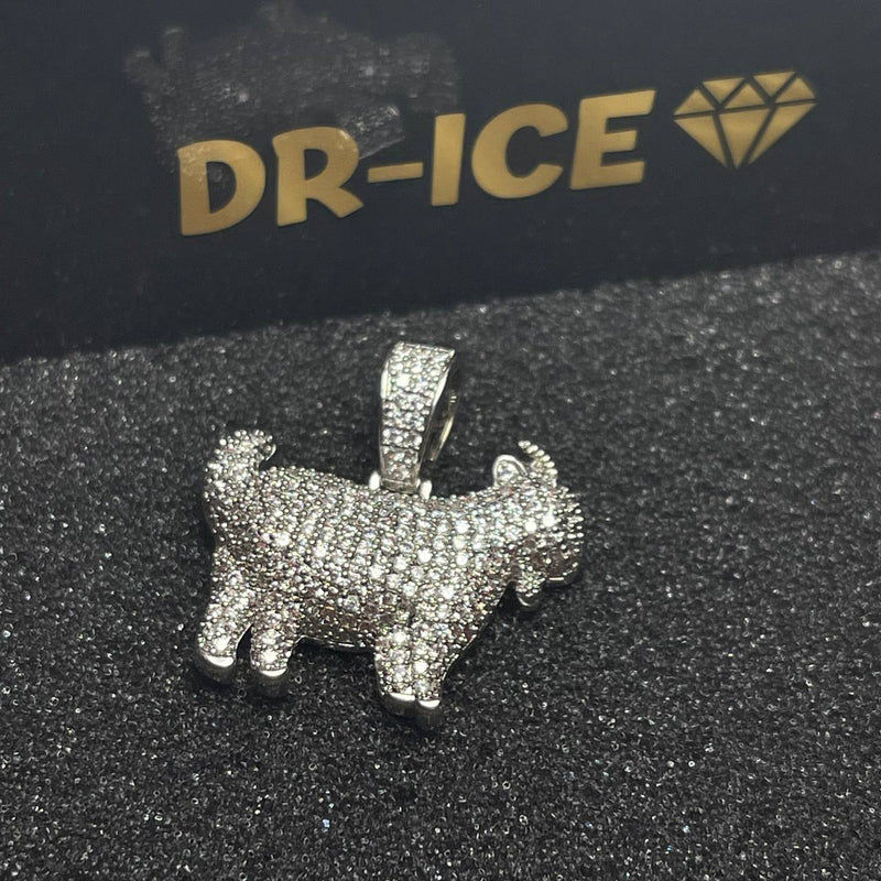Drice Jewelry | דרייס תכשיטים שרשרת שרשרת יוקרתית גדי לגבר - כסף