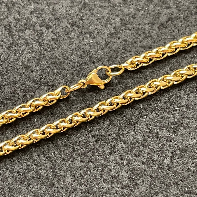 Drice Jewelry | דרייס תכשיטים שרשרת יוקרתית פרנקו לגבר - זהב