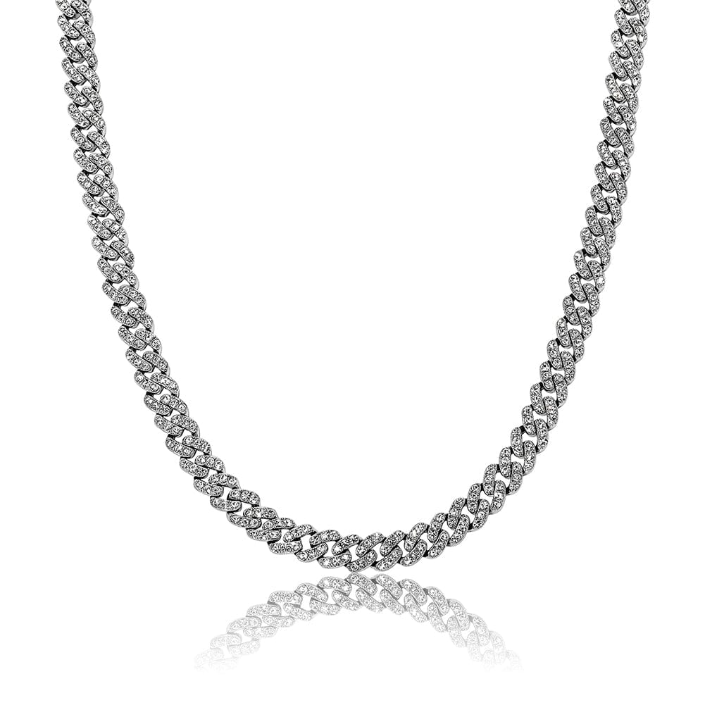 Drice Jewelry | דרייס תכשיטים שרשרת MIAMI23 | זהב לבן